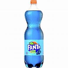 Blue Fanta Soda