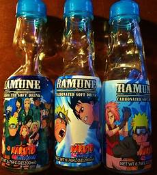 Naruto Ramune Bottles